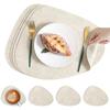 Nordic Water Drop Placemat - Waterproof, Oil-Proof, Heat-Resistant Dining Table Mat for Home, Restaurant, or Hotel Use.