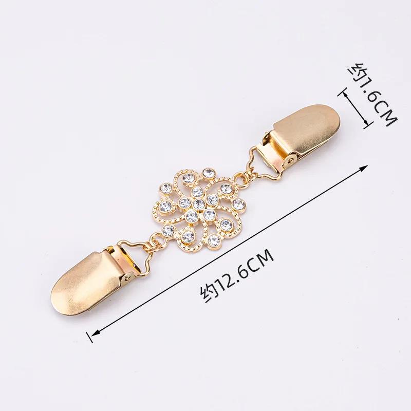 2 pcs of clothes clip brooch clip vintage clothing sweater cardigan shawl dress brooch clip shirt clip girl ladies