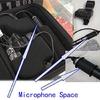 Șaibă Tub de Cauciuc Microfon Distanțier Șaibă Tub de Cauciuc Manșon Microfon Negru