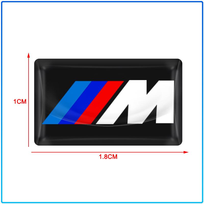 10Pcs Carbon Fiber Steering Wheel Car Logo Emblem 3D Stickers For BMW Mercedes benz Alfa Romeo Dodge Renault Mini Mazda Opel Toyota Ford Jeep Honda