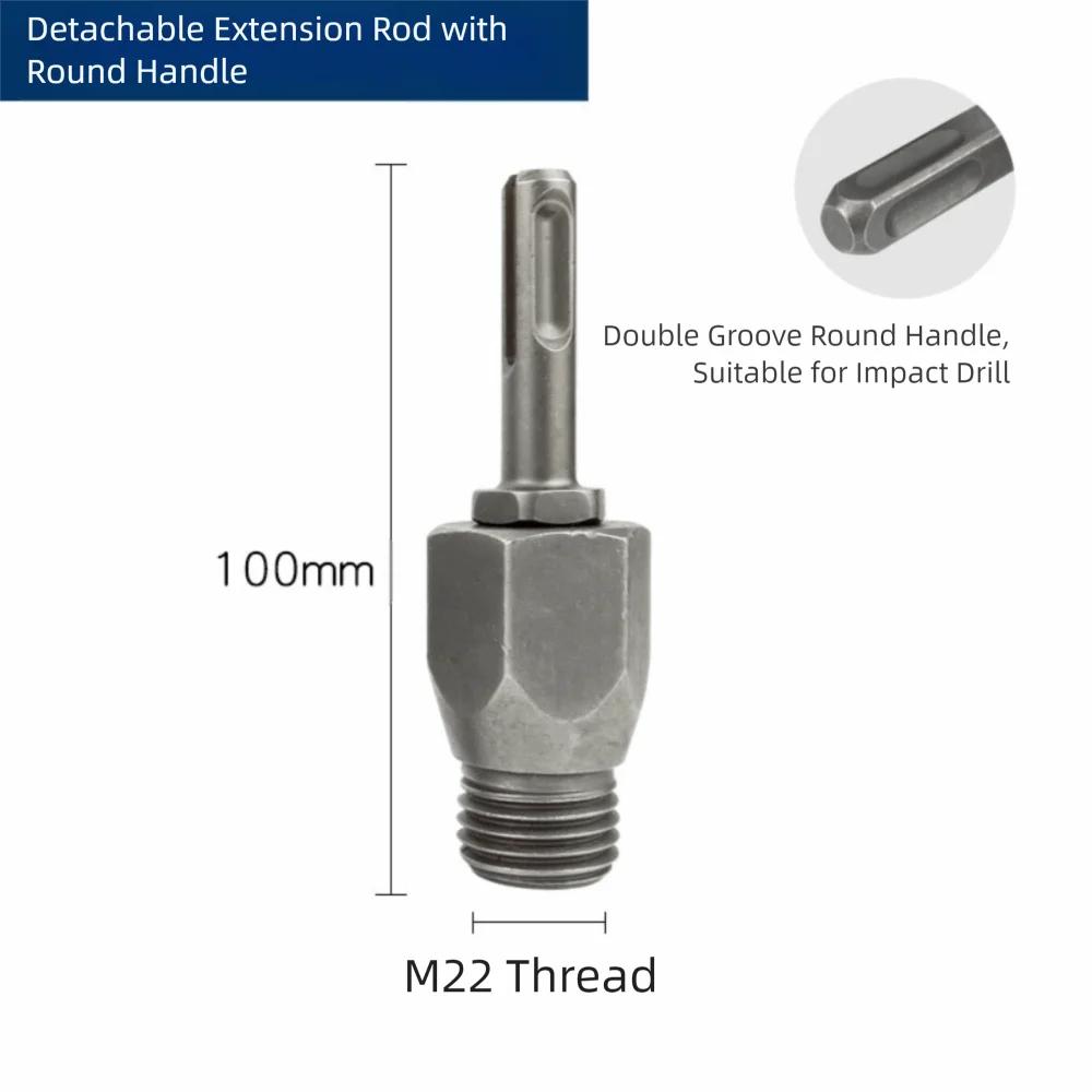 Portable M22 Diamond Drill Bit Adapter Connectors Screw Thread Durable Electric Drill Converter Drill Adapter Power Tool Part