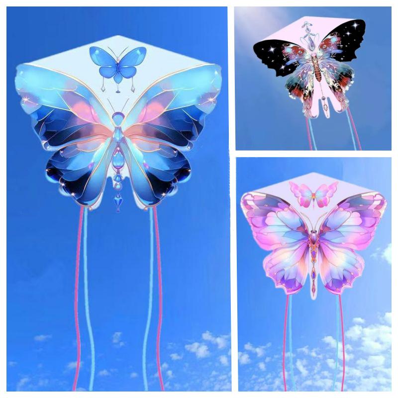 High-Grade Cartoon Butterfly Kite - Easy to Fly in Light Breeze for Kids & Adults