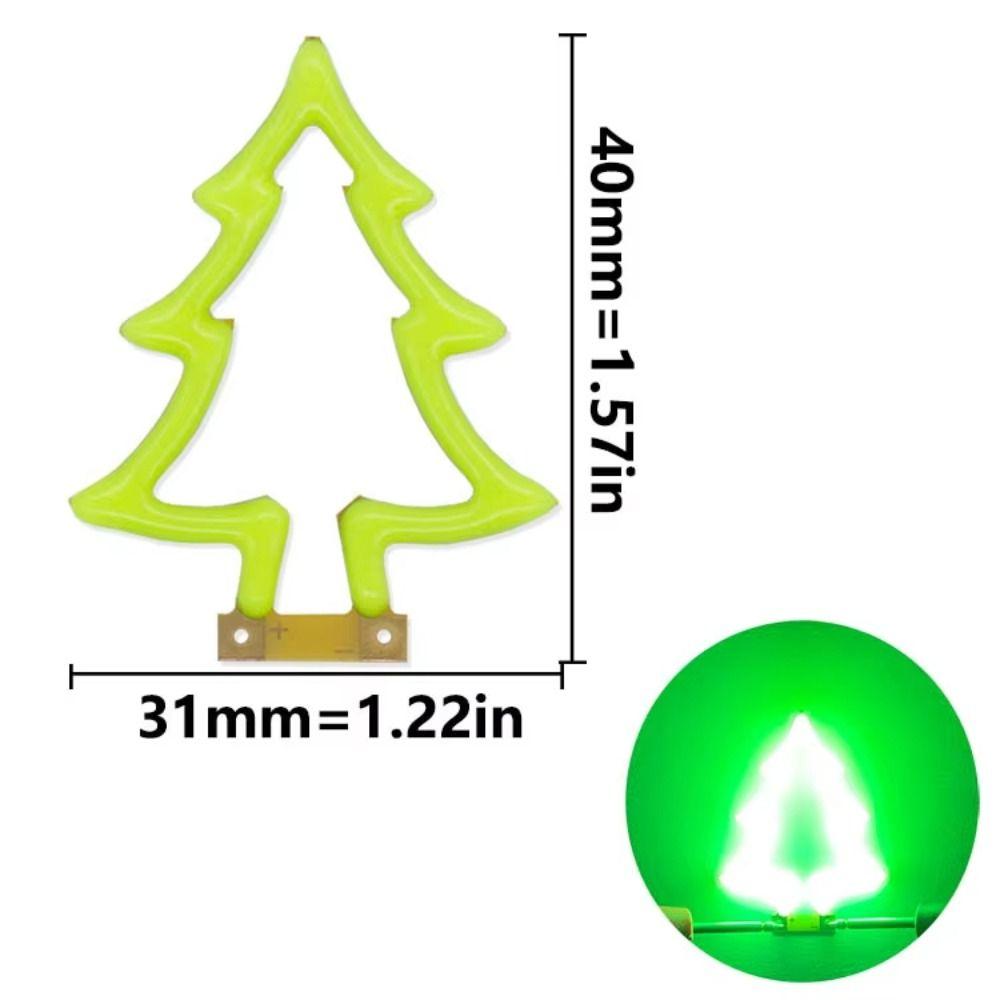 3V LED Edison Filament Irregular Shape DIY Lighting Flexible Filament Bulb Cartoon Decorative Art Filament Christmas Decoration