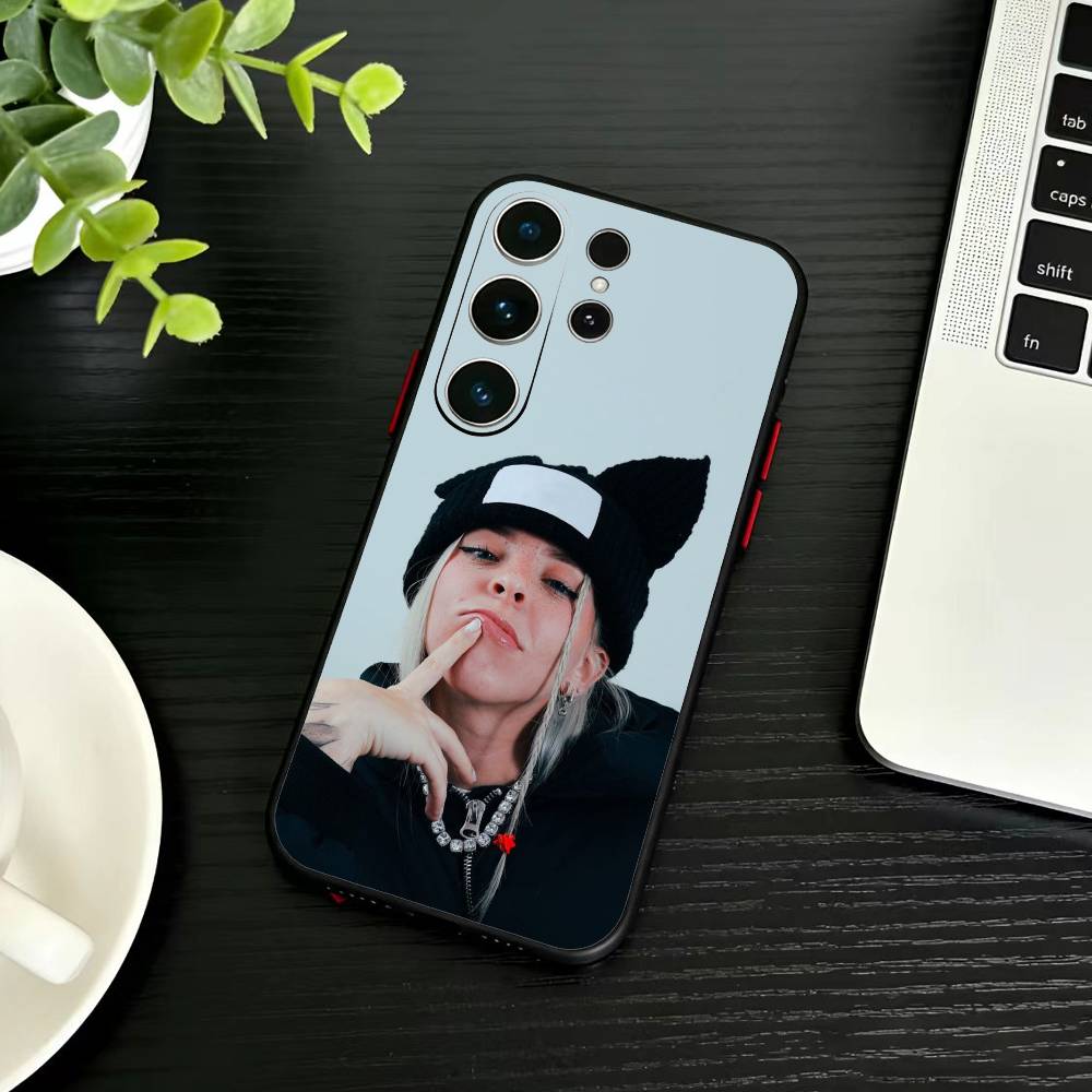 Singer Y-Young Miko Phone Case For Samsung S26,S25,S24,S23,S22,S21,S20,S30,Ultra,Plus,Fe,Note,5G Black Cover