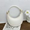 2026 New Knitted Half Moon Bag Fashion Handheld One Shoulder Cross Shoulder Dumpling Bag for Women