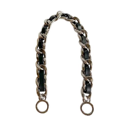 

Bag Chain Adjustable Length Rust-Proof Polished Surface Shoulder Strap Extension Crossbody Bag Chain Strap серебряный