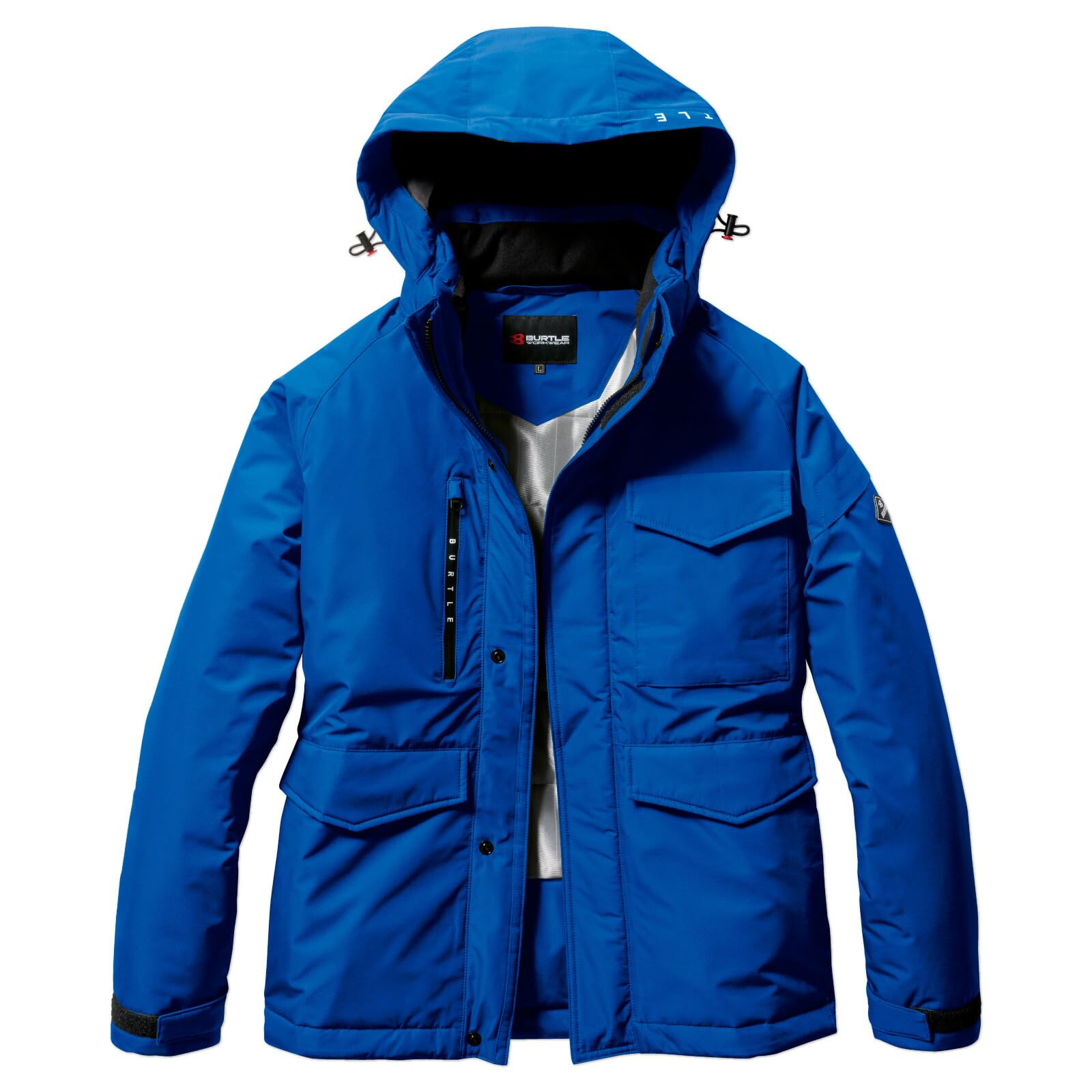 

Куртка водонепроницаемая и для холодной погоды 7620 Water Work BURTLE Pro Uni Sticker Blue XL [Burtle] Термостойкая, дышащая, антистатическая, водоотталкивающая, осень/зима