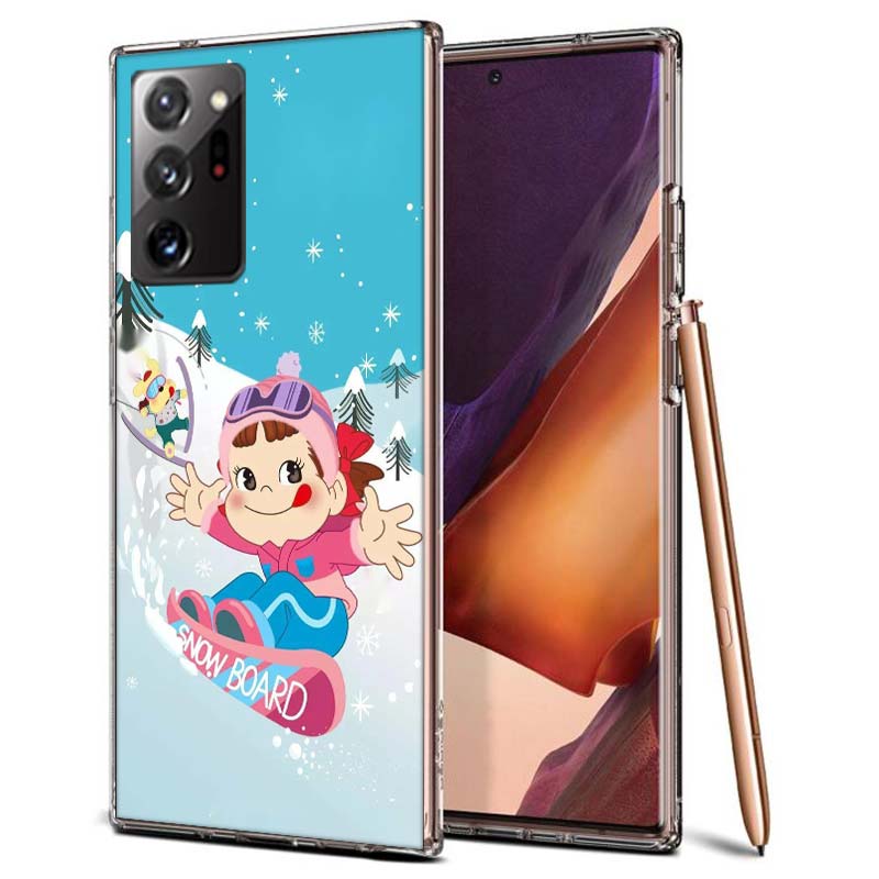 F-Fujiya M-Milky P-Peko C-chan Cartoon Phone Case for Samsung A55 A35 A25 A15 A07 A05S A16 A17 A26 A36 A37 A56 A57 Galaxy Note 2