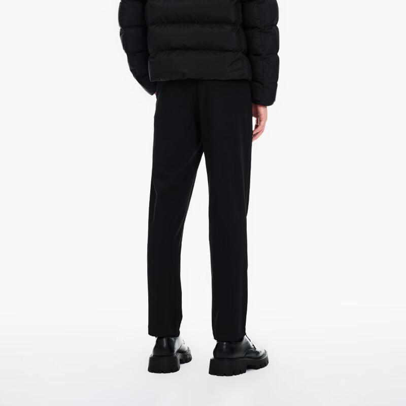 Jack&Jones Men's Straight-Leg Anti-Wrinkle Business Casual Pants