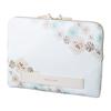 Paul Joe Marks Innentasche mit Chrysanthemen & Etui, Weiß, DGA-CAS18-WH