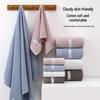 Park Hee Class A Antibacterial Pure Cotton Bath Towel - Thick, Extra Large, Skin-Friendly, Absorbent, Non-Shedding, Comfortable