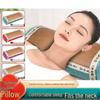 Cooling Mugwort Leaf Pillow: Summer Neck Support & Sleep Aid for Cervical Health
