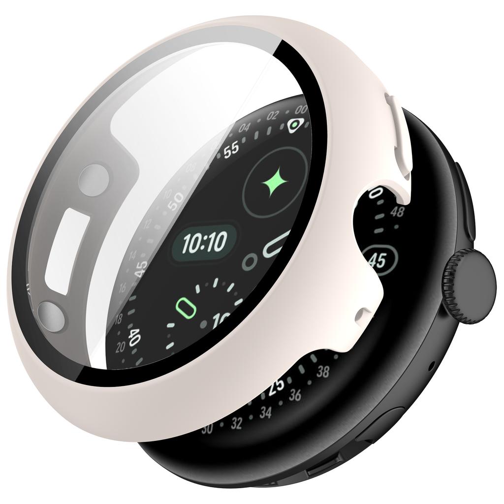 Tempered Glass Case for Google Pixel Watch 5 4 45mm Anti-fall and Anti-scratch Protective Shell for Google Pixel Watch 5 4 41mm