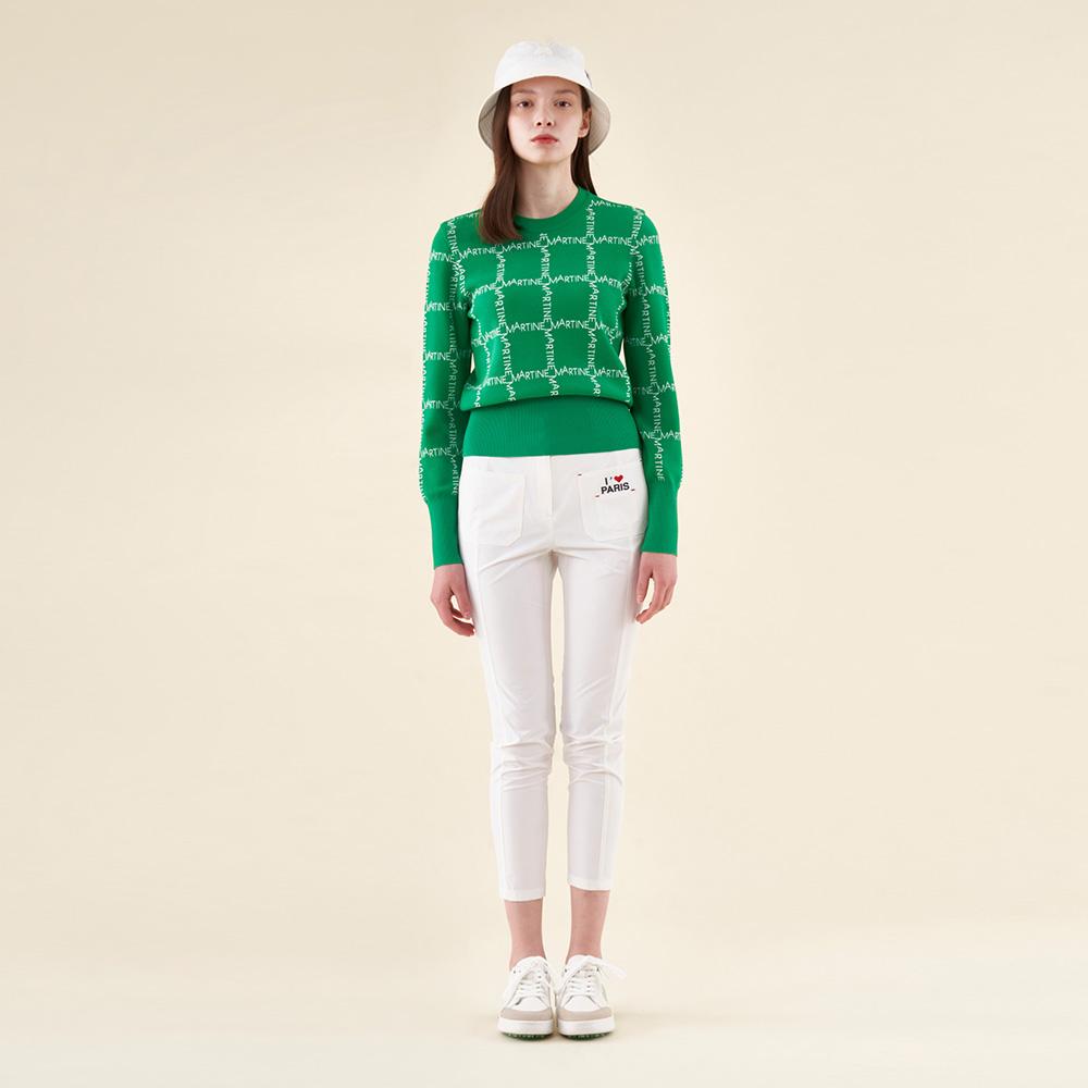 MARTINE GOLF Out Pocket Point Pants_White