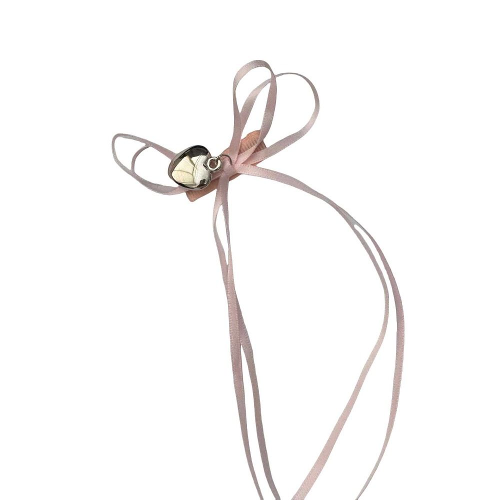 

Y2K Bow Hairclip Long Ribbon Bowknot Ribbon Hairpin Sweet Balletcore Bow Hairpin Kid білий