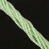 4mm Iridescent Glass Crystal Wheel Beads - Faceted Loose Abacus Beads for DIY Projects