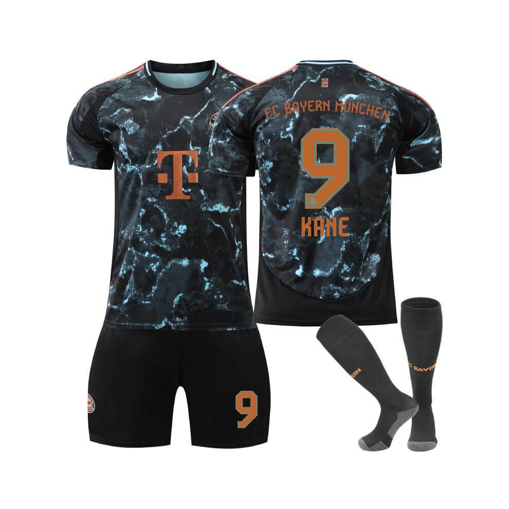 Bequemer 2425 Bayern Auswärts KANE #9 Trainingsanzug mit Socken 16(90-100CM)