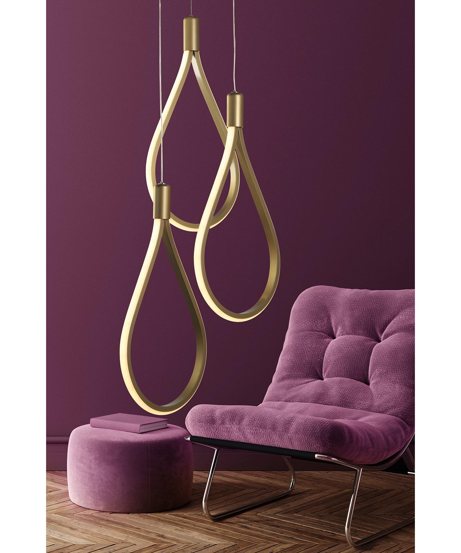 

Трехцветная светодиодная люстра Trend 3rd