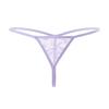 Tanga Europeo Transparente Sexy de Tiro Bajo para Mujer