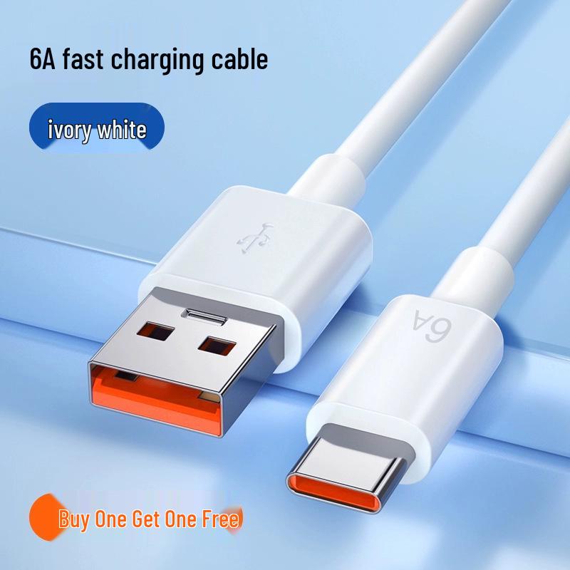 YUSHEDA 6A Type-C Flash Charge Cable for Huawei, OPPO, Xiaomi, Vivo, Honor