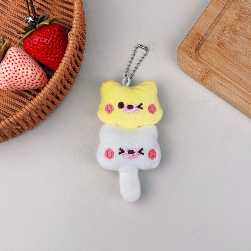 Cute Kanto Cooking Plush Doll Pendant Keychain Cartoon Cuisine Stuffed Doll Backpack Pendant Decoration Pendant Accessory Gift
