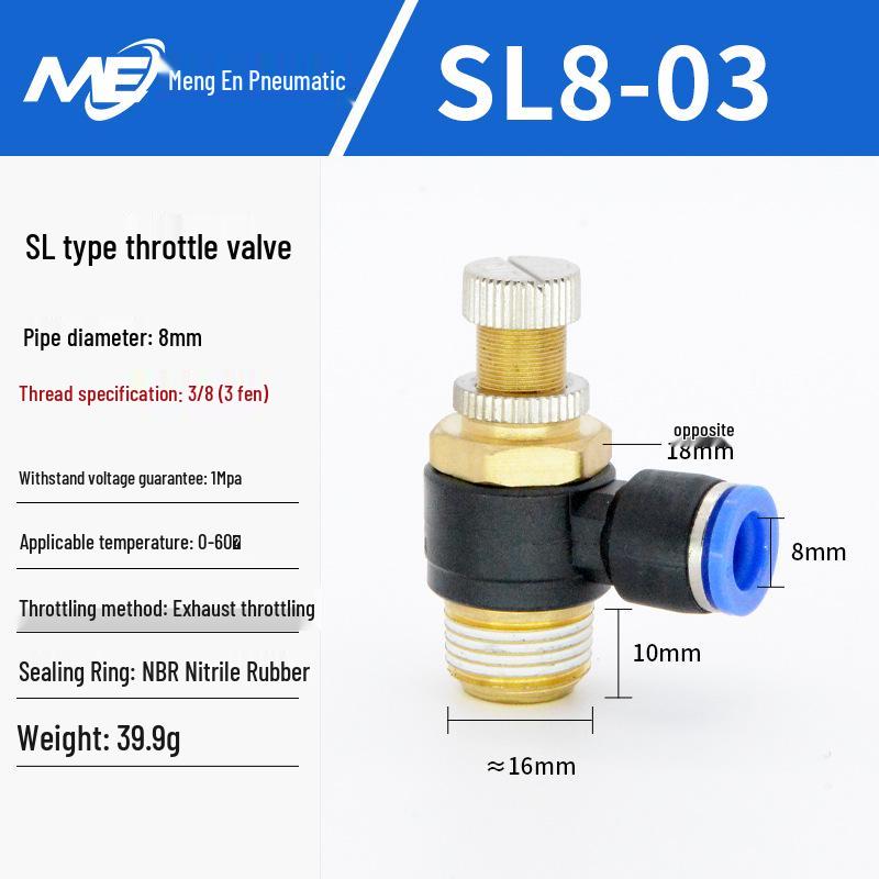 Copper Corrosion-Resistant Pneumatic Quick Connector Fitting for Air Compressors