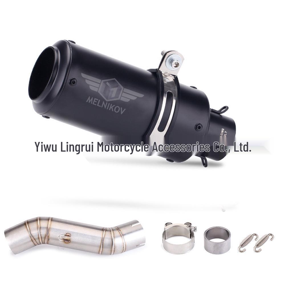 Flame Motorcycle Exhaust Pipe for CBR500F, CBR500X, CBR400F - Modified Middle
