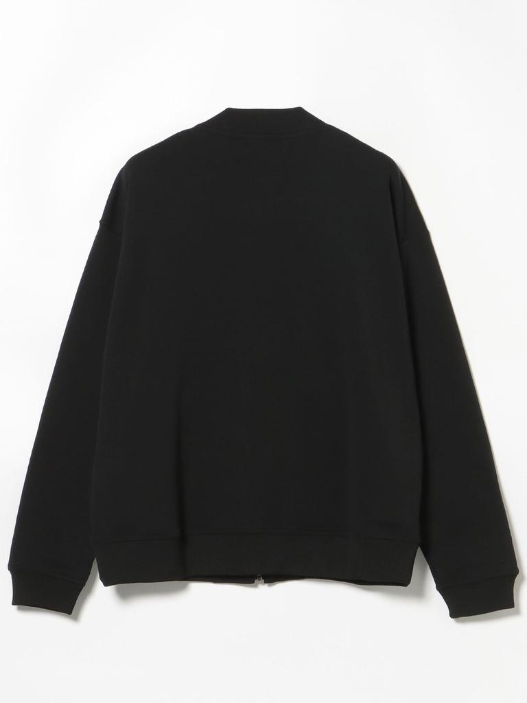 Beams Heart Men's Printed Cardboard MA-1 Sweatshirt (Moisture-Wicking, Quick-Drying, and Pill-Resistant), Black, Size M