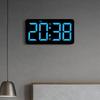 Wall-mounted Electronic Wall Clock Multi-functional Display Table Clock  for Bedroom