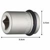 Tone Impact Inner Socket, 6A-17BA, 19.0mm (3/4") Drive, 17mm Width