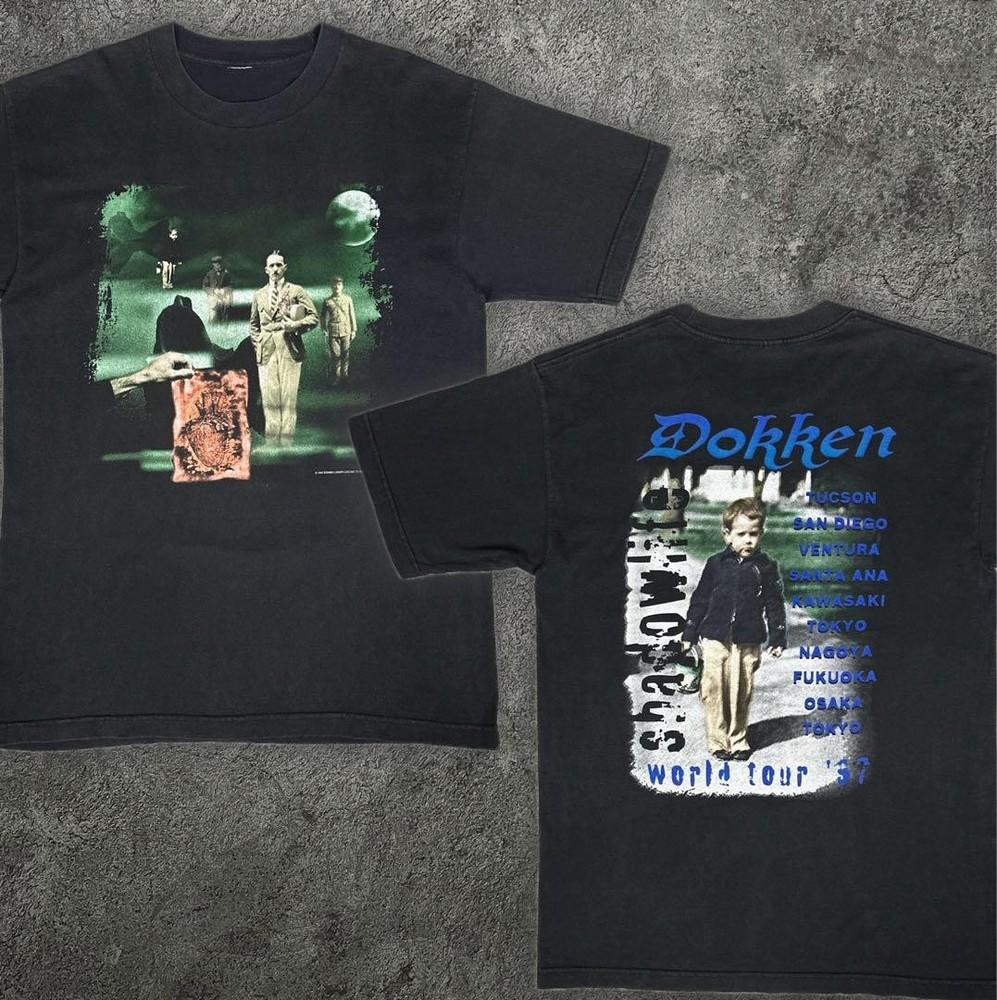 

Rare Dokken Rock Tour Band Short All Size S to 5XL SE069 FREE SHIPPING Unisex T-Shirt XL