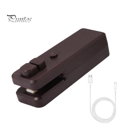 Stroj na uzavírání mini sáčků Těsnění balíčků potravin Odolné proti vlhkosti USB Dobíjecí s funkcí řezání Udržování čerstvosti Plastové sáčky Těsnění sáčků na svačinu