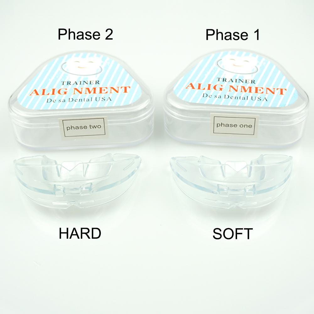 Durable And Safe 50Pcs Dental Silicone Orthodontic Braces Appliance Braces Alignment Trainer Teeth Retainer Bruxism Mouth Guard Tooth Whitening