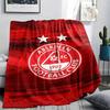 1pc Sunderland Print Flannel Blanket, High quality Comfortable for All Seasons, Home Decor, Warmth and Comfort, Perfect for Christmas Gifts90
