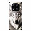 Tempered Glass Phone Case for Redmi Note 14 Pro 4G Cover Lion Wolf Hard Shell for Xiomi Redmi Note14Pro 4G Note 14Pro Cover Cool