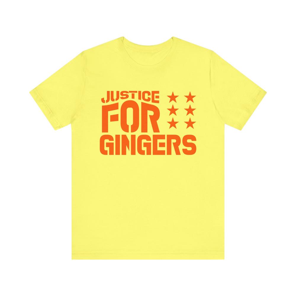 T-shirt Gingers Justice Pour Gingers T-shirt Irlandais T-shirt Gingers Irlandais