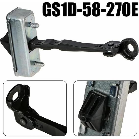 Door Check Bracket Stop Strap 1pc Fit for Mazda 6 Car Front Door Stop Check Left & Right Universal Front Door Limiter #GS1D-58-270E 2009-2013 Door