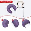 Berceau facial de table de massage réglable de remplacement avec oreiller appui-tête de chaise pour boutique maison salon