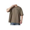 Vans Regular Solid Color Crew Neck Short Sleeve T-Shirt Unisex Tops Olive-Brown VN000J0S9JC