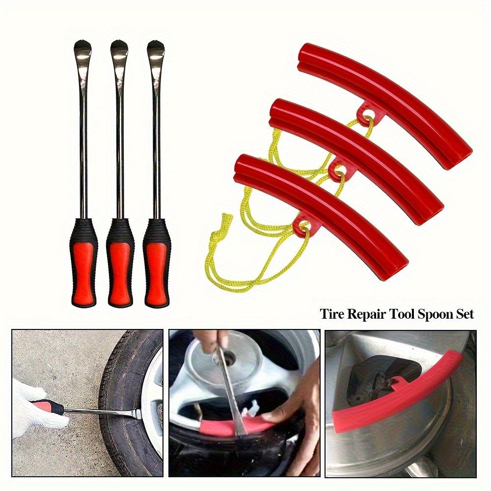 3/6/12pcs Rim Protector Tire Changing Lever Tools Auto Spoon Tire Kit Motorcycle Bicycle Tire Changing Levers