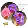 Princess Hair Ties: Cute Flower Rubber Bands for Girls