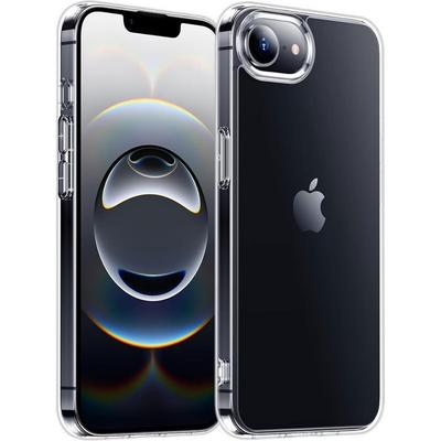 Hülle für iPhone 16e, Schutz Weiches Silikon Stoßfest Kratzfest Transparent