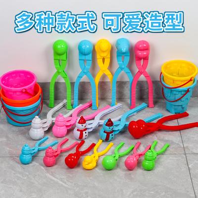 Snowball Clip Duckling Snowman Snowball Clip Playing Snow Tools Outdoor Snowball Fight Artifact, Snowball Clip