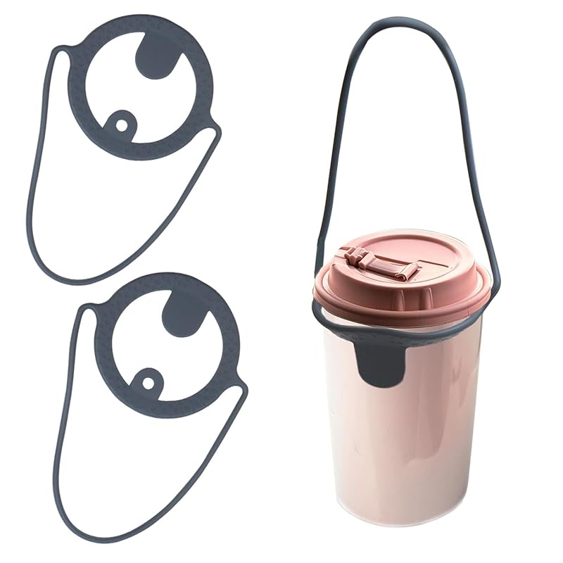 

drink cup holder Made of silicone [gray] gray drink holder cup holder Carry it around carry tumbler desk cute Twinkle Punpun Maru DRK-004