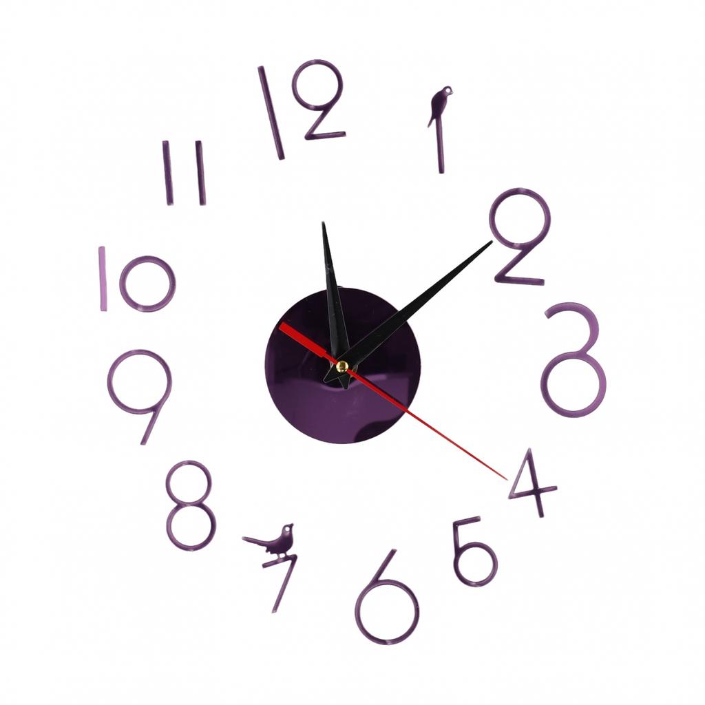 Without Batteries Wall Clock 1pc 3.5\" Hour Hand 3D 60cm Diameter