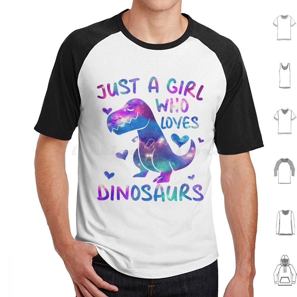 Just A Girl Who Loves DinosaursDinosaur Theme Teen Girls T Shirt 6xl Cotton Cool Tee Loves Dinosaurs S Gifs Beauiful Dinosaur
