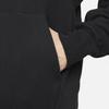 Nike Hooded Pullover Solid Color Raglan Long Sleeve Sweatshirt Men Sweatshirt Black DQ4208-010