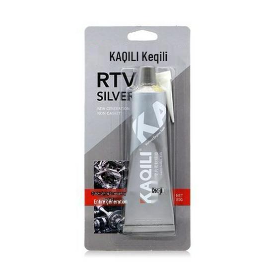 Jingu 586 High-Temp Red Glue Kachi Li Black Silicone Sealant, No-Gasket, Room Temperature Vulcanizing