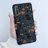 For Huawei Y8p Phone Case Flower Girl Design Soft Silicone TPU Back Housing for Huawei P Smart S Y 8p HuaweiY8p AQM-LX1 Covers