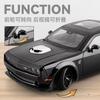 1:18 Dodge Challenger Srt Hellcat Coche Musculoso Americano Moderno Modelo de Coche de Fundición a Presión de Aleación Sonido y Luz Coleccionables Regalos de Cumpleaños